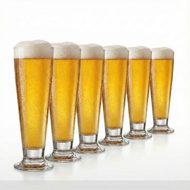 VASOS CERVECEROS TULIPA NADIR 300 ML SET DE 12 PZS