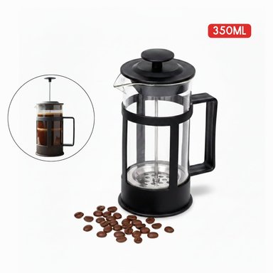 CAFETERA PRENSA FRANCESA 350ML COLOR NEGRO