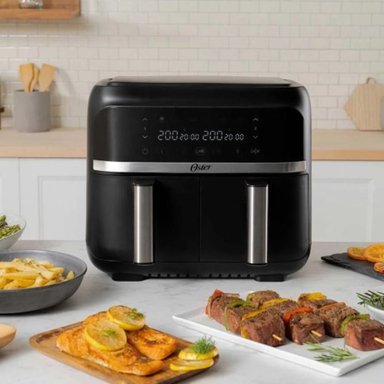 FREIDORA DE AIRE OSTER® DUAL 7.6L CKSTAF7MCDDF