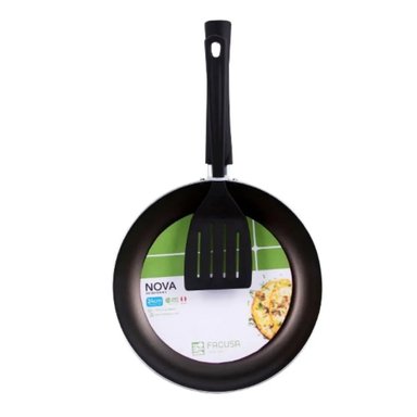 SARTÉN FACUSA ANTIAD. NOVA 24CM +ESPAT. NYLON 4