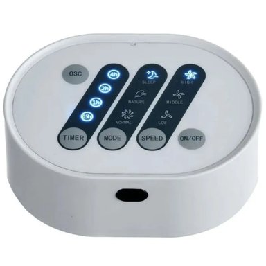 VENTILADOR DE AIRE SOLE TIPO TORRE SOLE 76CM SOLAIR019 BLANCO - 2