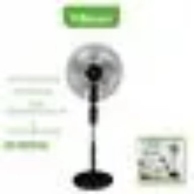 VENTILADOR DE PEDESTAL 18' BOSSKO BK 8459VN 50 WATTS CON TEMPORIZADOR NEGRO - BK-8459VN