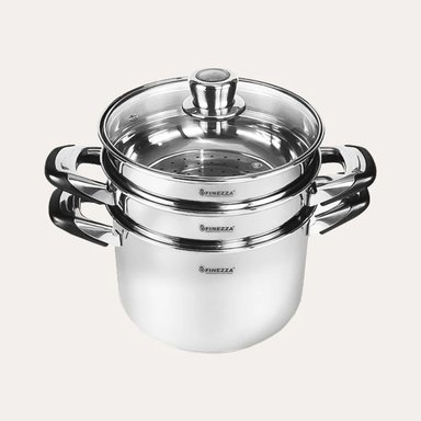 ESPAGUETERA DE ACERO INOXIDABLE DE 6L FINEZZA FZ-0062SP4