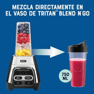 LICUADORA OSTER® REVERSIBLE 1.5L BLSTPYG1311NBG SILVER - 4