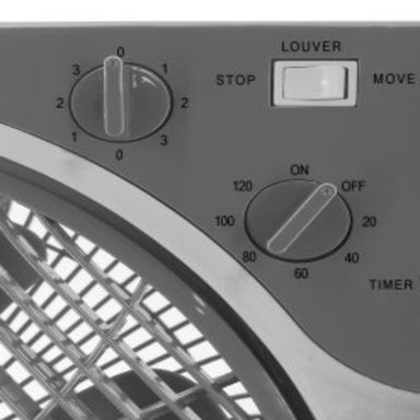 VENTILADOR RECIRCULANTE IMACO IVA13 GRIS CON TIMER 13 + PLANCHA - 3