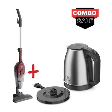 ASPIRADORA ELECTROLUX STK13 + HERVIDOR ELÉCTRICO  ELECTROLUX 1,8L