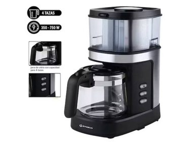 CAFETERA CON MOLEDOR DE CAFÉ IMACO ICMG4070 EXPRESSO 750W
