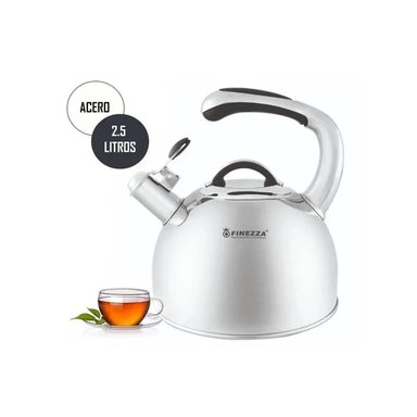 TETERA FINEZZA FF-T0040-IN ACERO INOXIDABLE 2.5 L FF-T0040