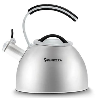 TETERA FINEZZA DE ACERO INOXIDABLE DE 2.5LT FF-T0062-IN