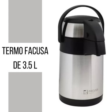TERMO DE 3.5 L ACERO INOXIDABLE -FACUSA