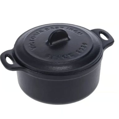 MINI OLLA COCOTTE HFUNDIDO CURADO 14 CM - VICTORIA