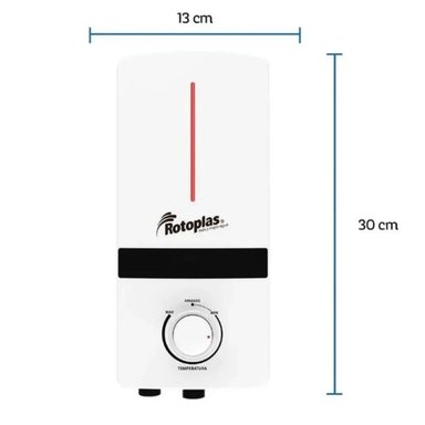 RAPIDUCHA ELÉCTRICA ROTOPLAS SPAZIO 5500W BLANCO - 2
