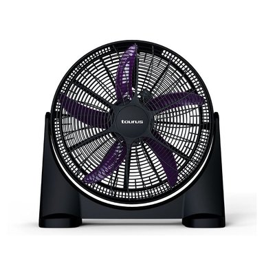 VENTILADOR DE PISO TAURUS NEW ANEMO NEGRO 130W | ALTO RENDIMIENTO