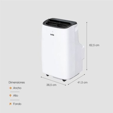 AIRE ACONDICIONADO PORTÁTIL SOLE SOLAIR012 12000 BTU | BLANCO - 4