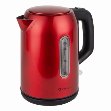 HERVIDOR IMACO 1.7L MODELO KE1722R ROJO | BASE GIRATORIA 360° Y ALTA POTENCIA