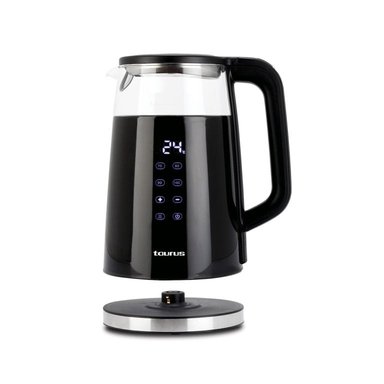 TAURUS NEOGLASS HERVIDOR DE AGUA DIGITAL 1.7 L CON BASE 360° Y APAGADO AUTOMÁTICO - 2