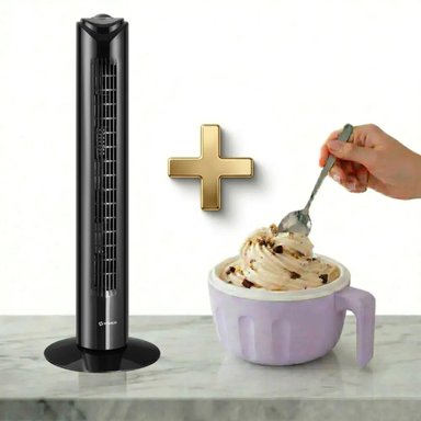 VENTILADOR IMACO TF2905 50W TORRE CON REGALO MAQUINA DE HELADOS RECCO