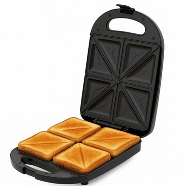 SANDWICHERA MEGA TOAST PARA 4 PANES USO DIARIO - 1