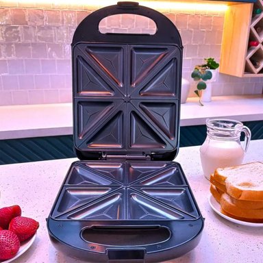 SANDWICHERA MEGA TOAST PARA 4 PANES USO DIARIO - 6