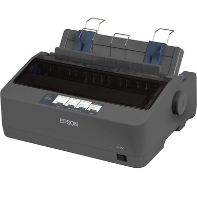 IMPRESORA MATRICIAL EPSON LX-350 9 PINES NEGRO - 3