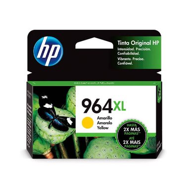 TINTA HP 3JA56AL AMARILLO 964XL 9010/9020 1,600 PGS