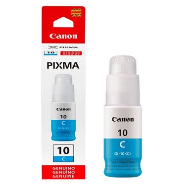TINTA CANON GI-10C CELESTE BOTELLA CIAN G6010 G7010