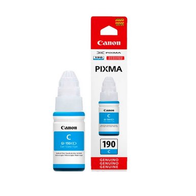 TINTA CANON GI-190C CELESTE BOTELLA CIAN G3110 G4110