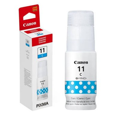 TINTA CANON GI-11C CELESTE BOTELLA CYAN G2160 G3160 70ML