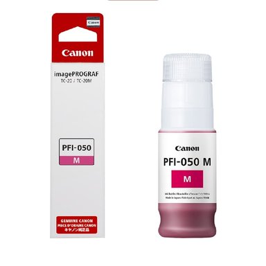 TINTA CANON PFI-050 MAGENTA 7300PAG 70ML PARA TC-20 Y TC-20M - 5700C001AA