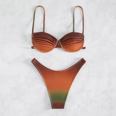 BIKINI PUSH UP MUJER SUNSET TIRANTES AJUSTABLES - 2