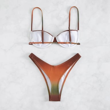 BIKINI PUSH UP MUJER SUNSET TIRANTES AJUSTABLES - 3