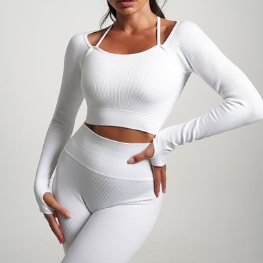 CONJUNTO MUJER DEPORTIVO RIB CON PUSH UP 2 PIEZAS