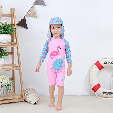 ROPA NATACIÓN NIÑOS PEQUEÑOS CON GORRO
