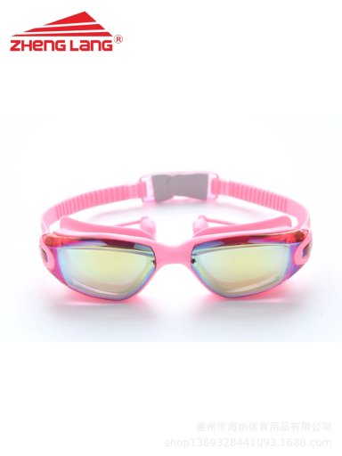 LENTES DE NATACION UNISEX CON TAPA OIDOS + ESTUCHE NEGRO