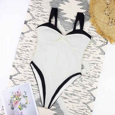 TRAJE DE BAÑO ENTERIZO PLAYA CON DISEÑO - 2