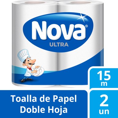 PAPEL TOALLA NOVA ULTRA 2 UN