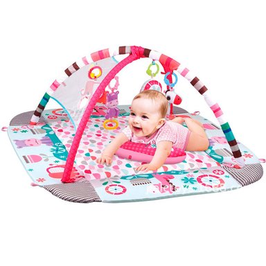 GIMNASIO PARA BEBE MULTIFUNCIONAL ROSADO