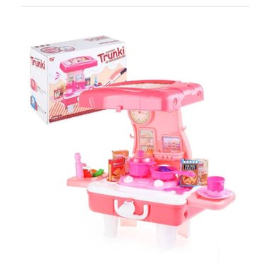 COCINA MINI ROSADA - 1