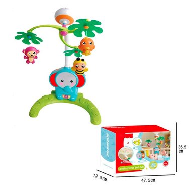 MÓVIL CON PROYECTOR EN FORMA DE ELEFANTE 8689
