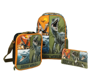 MOCHILA SCOOL DINOSAURIOS NIÑO - 1