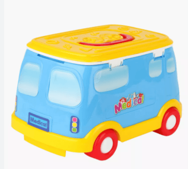 CARRO CON SET MEDICO INFANTIL