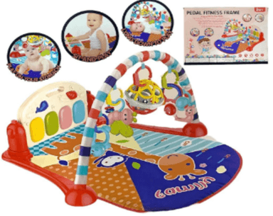 GIMNASIO MUSICAL CON PIANO MULTICOLOR