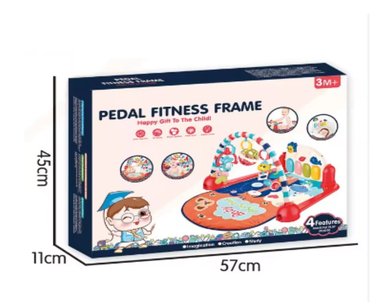 GIMNASIO MUSICAL CON PIANO MULTICOLOR