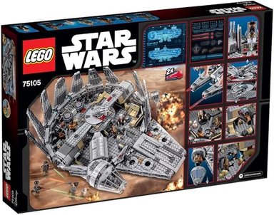 LEGO STAR WARS MILLENIUM FALCON 75105 - 1