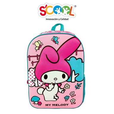 SET MOCHILA SCOOL  OFICIO 3D MY MELODY - 2