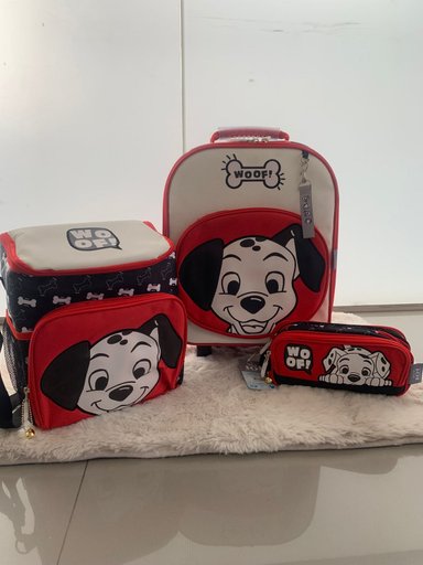 SET MALETA ESCOLAR OFICIO 101 DALMATAS - 1
