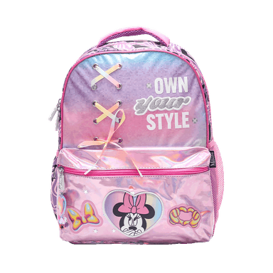 SET MOCHILA ESCOLAR DE  MINNIE ROSADO - 2