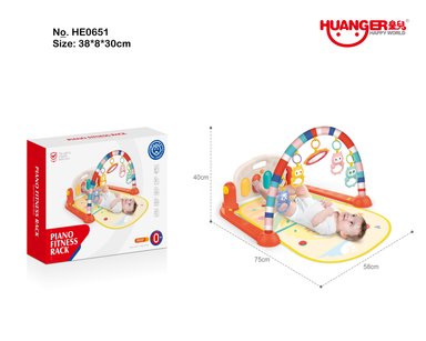 GIMNASIO BEBE CON PIANO MUSICAL