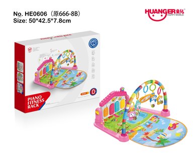 GIMNASIO BEBE EN ROSADO