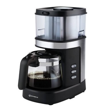 CAFETERA CON GRINDER IMACO 4 TAZAS ICMG4070 – NEGRO